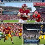 College Football Opening Weekend 2026 Preview