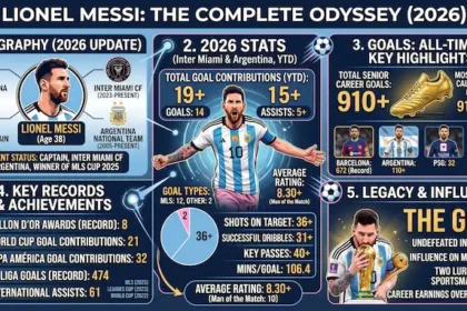 Lionel Messi Stats Goals Records & Biography 2026