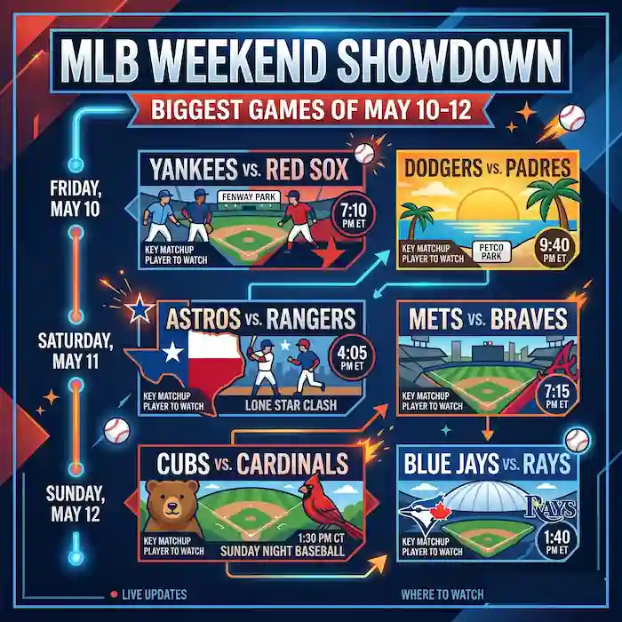 MLB Weekend Showdown 10-12