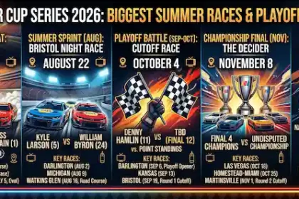 NASCAR Cup Series 2026 Biggest Summer Races and Playoff Battles