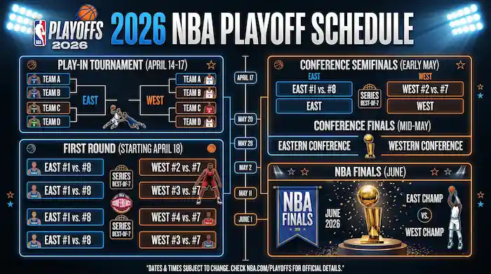 NBA Playoff Schedule 2026