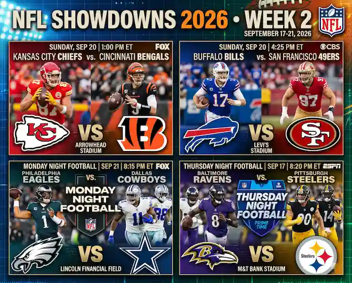 NFL Week 2 - 2026